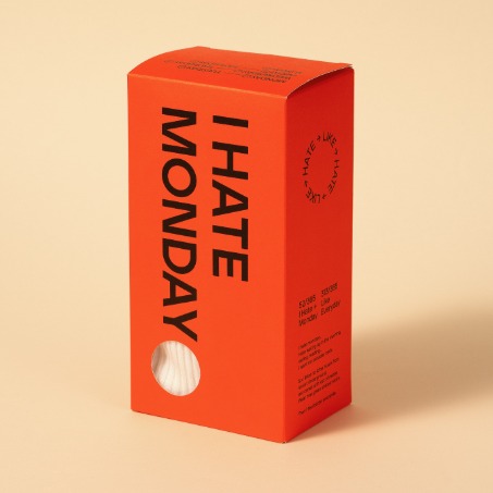 I HATE MONDAY GIFT PACKAGE (4~5 켤레용)